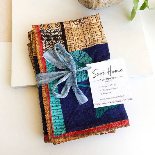 Sari Home Tea Towels (Set of 2)