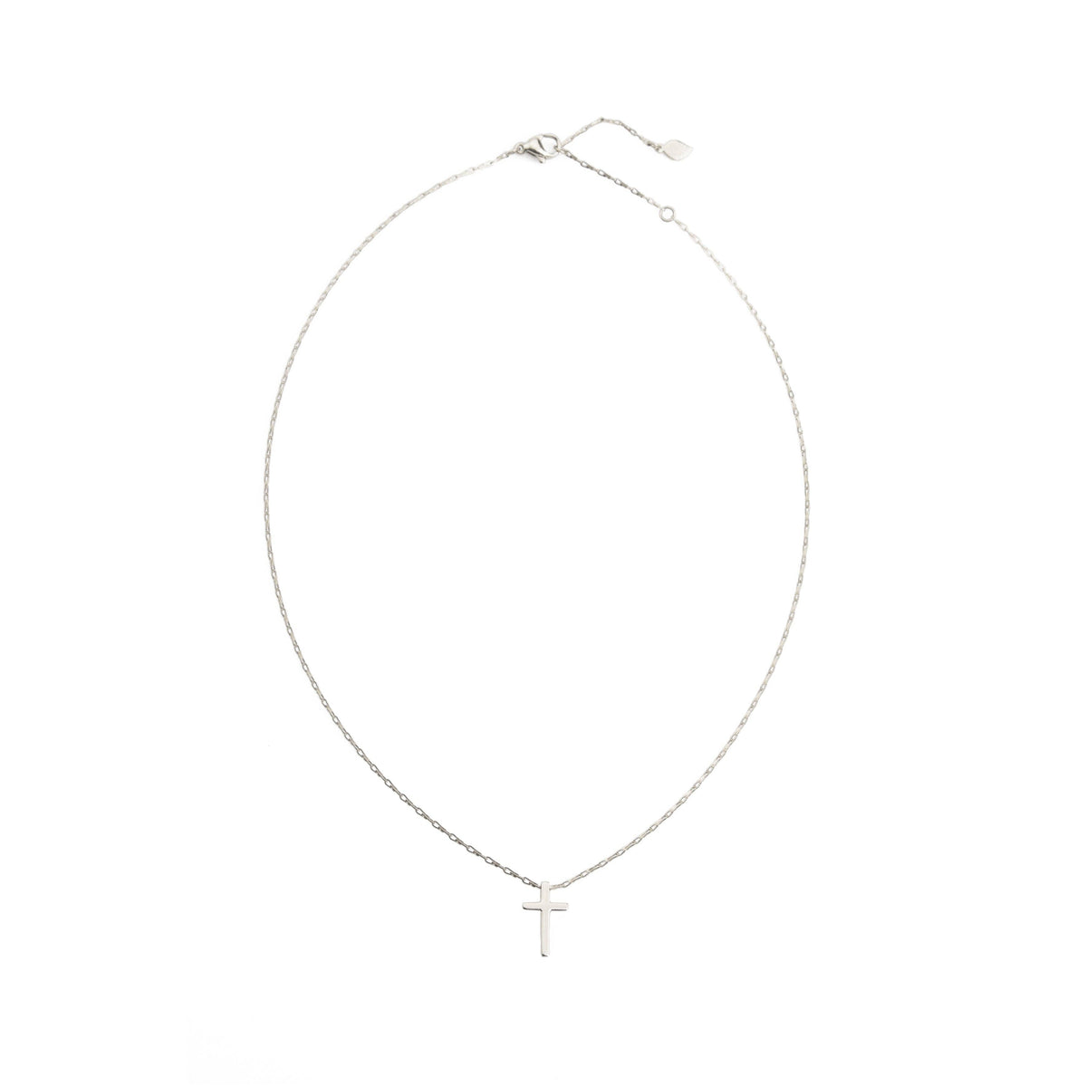 Great Courage Engraved Women's Cross Necklace