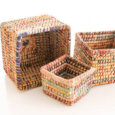 Bangladesh Cascade Basket Large