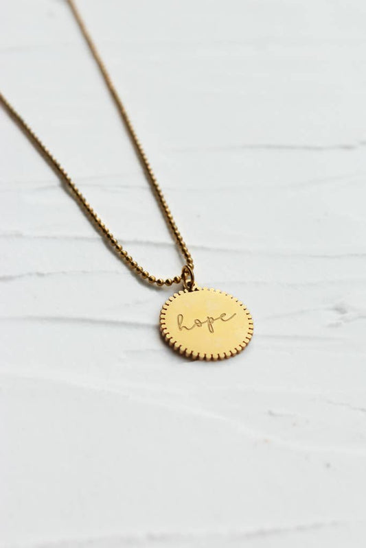 Hope Necklace -  Made by Survivors