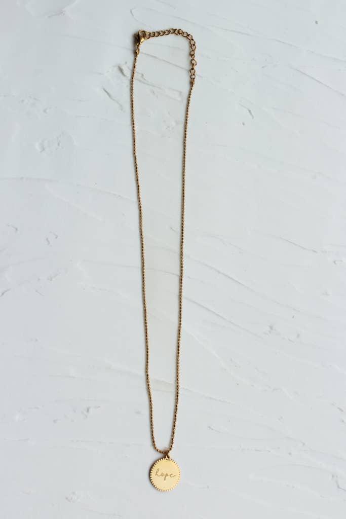 Hope Necklace -  Made by Survivors