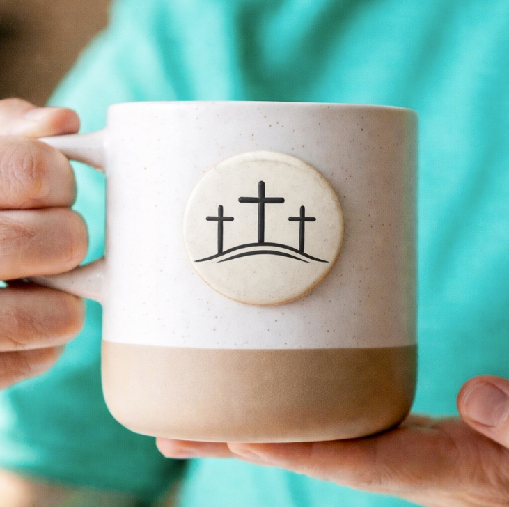 Ceramic Three Cross Mug