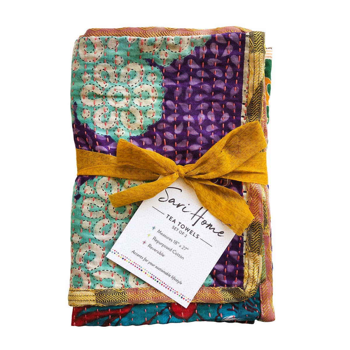 Sari Home Tea Towels (Set of 2)